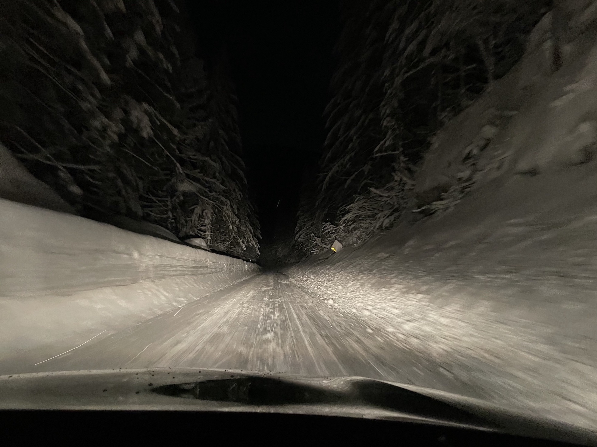 The road to Leavenworth just passed Stevens Pass