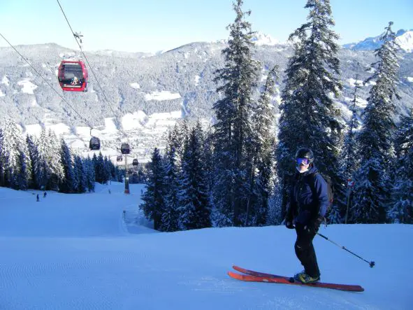 Looking down to the base of Radstadt.