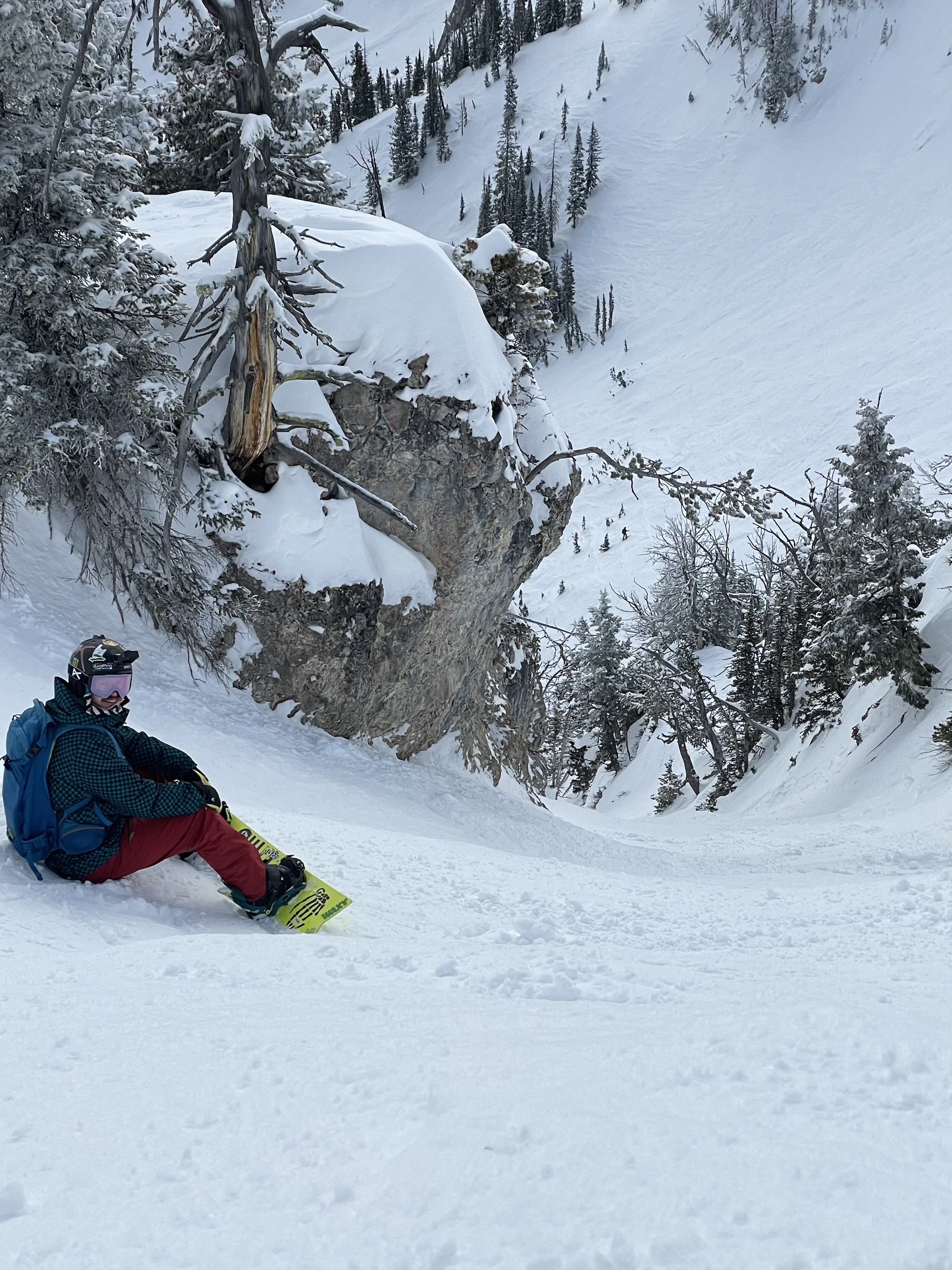 Pats Chute off Slushmans Lift