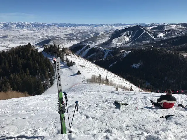 Some decent hike-to terrain, and in general gorgeous views from the mountain