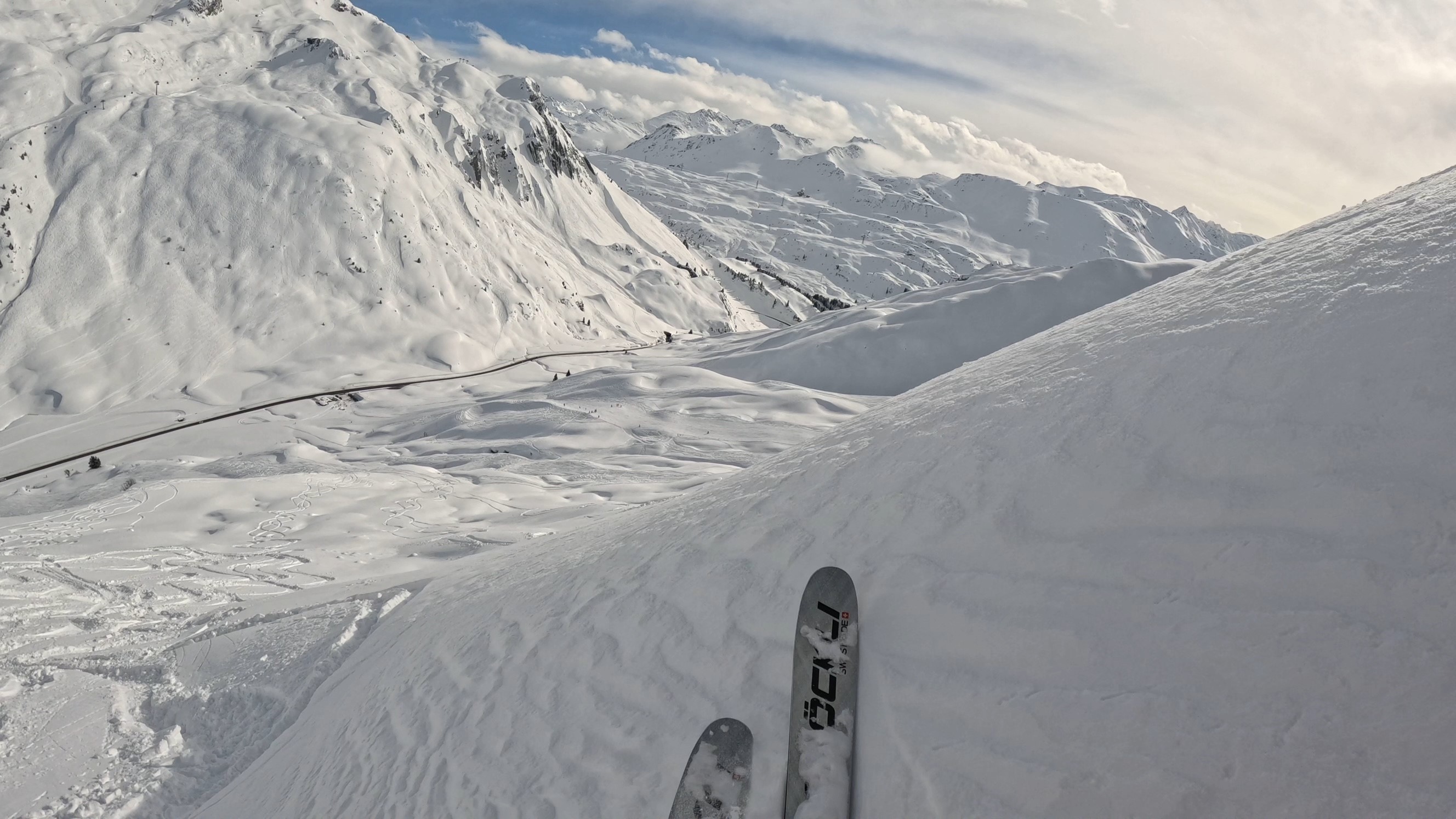 Endless freeride terrain for those who look for it