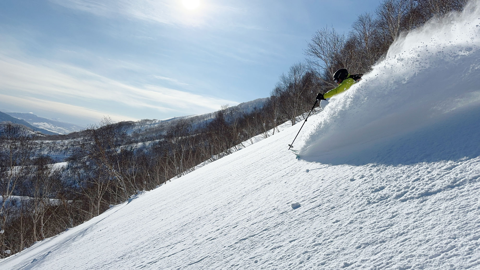 Sidecountry powder joy