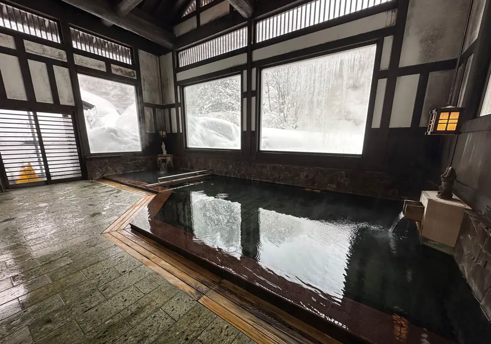 Afternoon visit to Kaikake Onsen