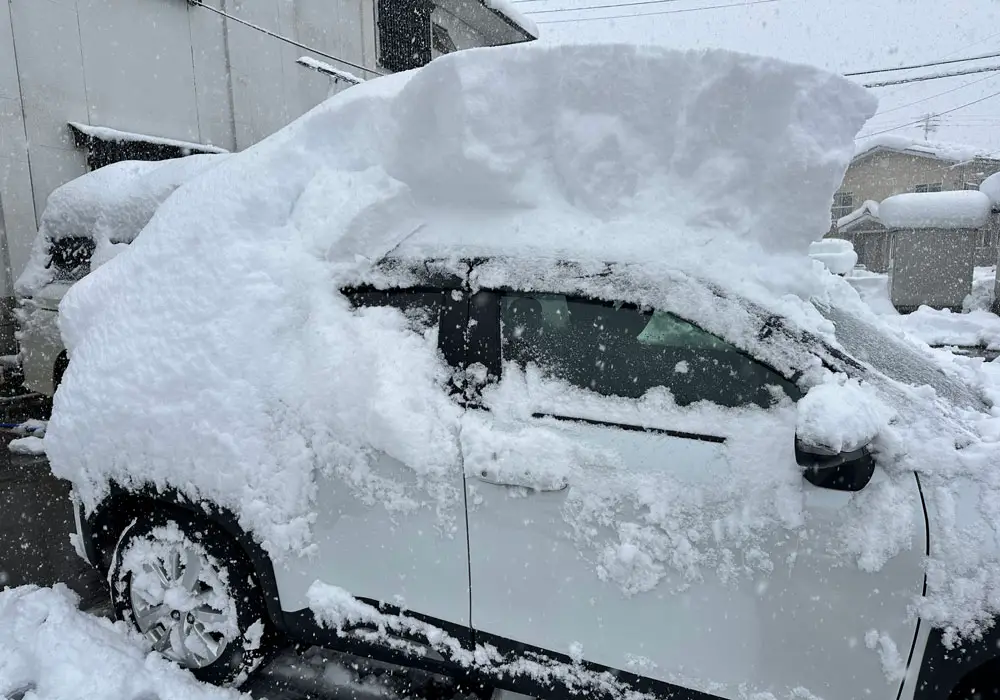 It's not called Snow Country for nothing!