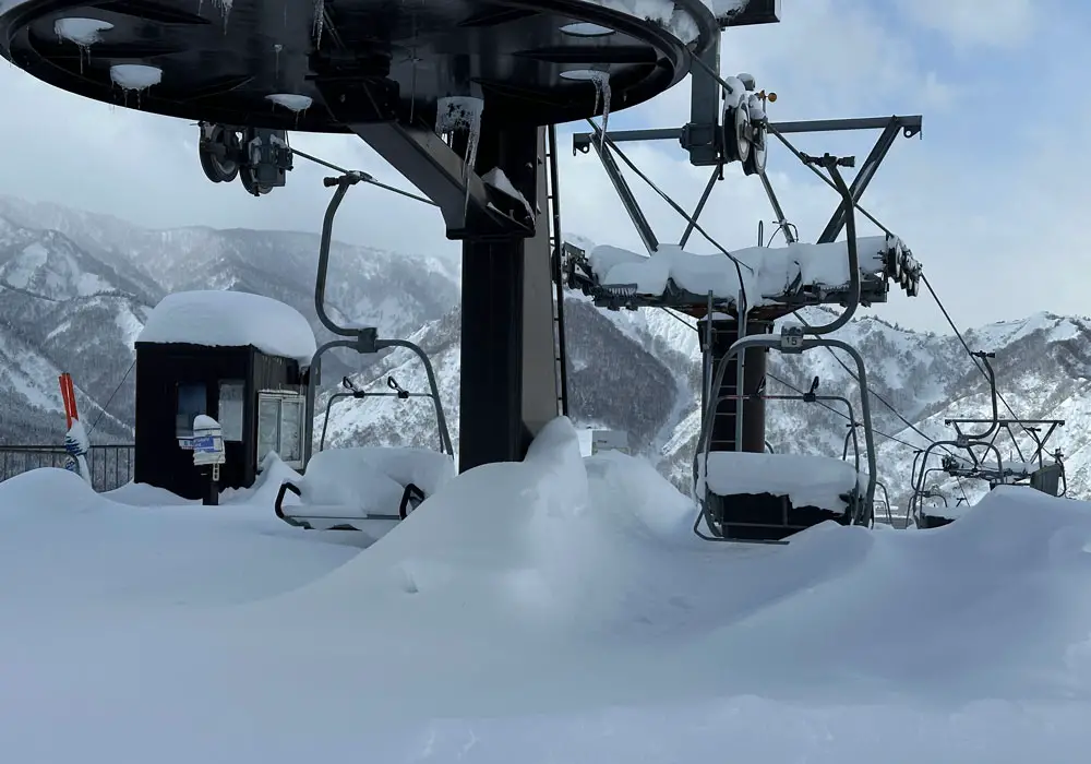 No shortage of snow