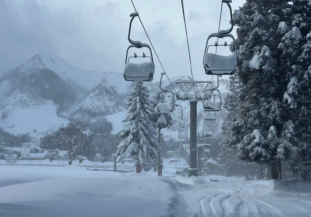 A couple of lifts only run on weekends