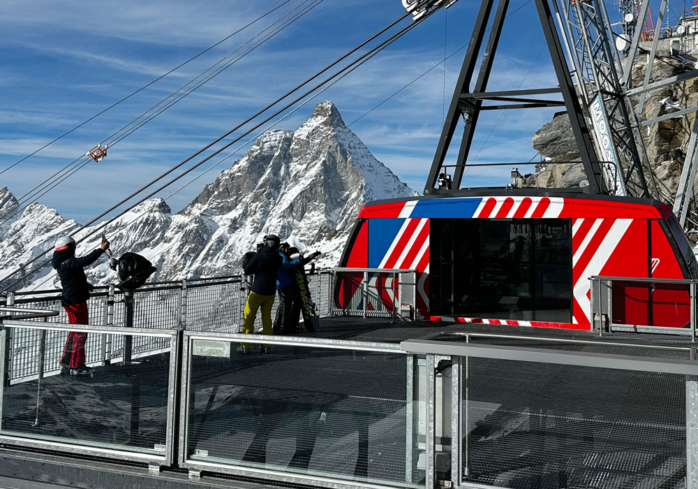 On the border of Italy & Switzerland
