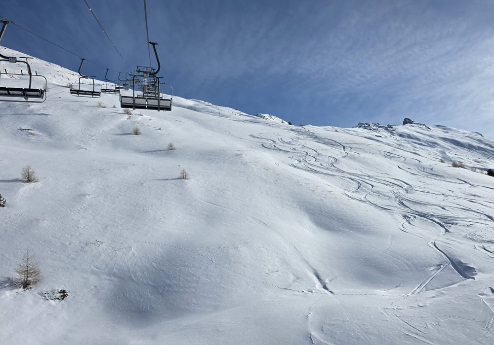 One of 2 chair lifts at Mollines/Saint-Véran
