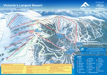 Falls Creek Ski Trail Map