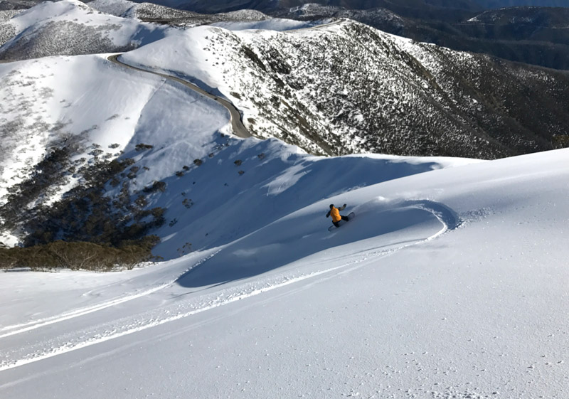 Ski Hotham Resort Mt Hotham Skiing Terrain Review