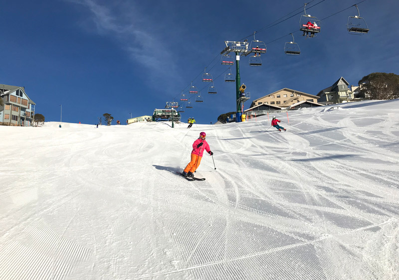 Ski Hotham Resort Mt Hotham Skiing Terrain Review