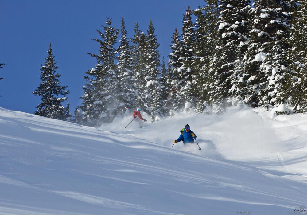 Castle Mountain Cat Skiing Powder Stagecoach Alberta