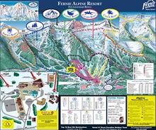 Fernie Ski Trail Map