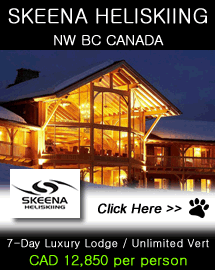 Skeena Heliskiing - Bear Claw Lodge Package
