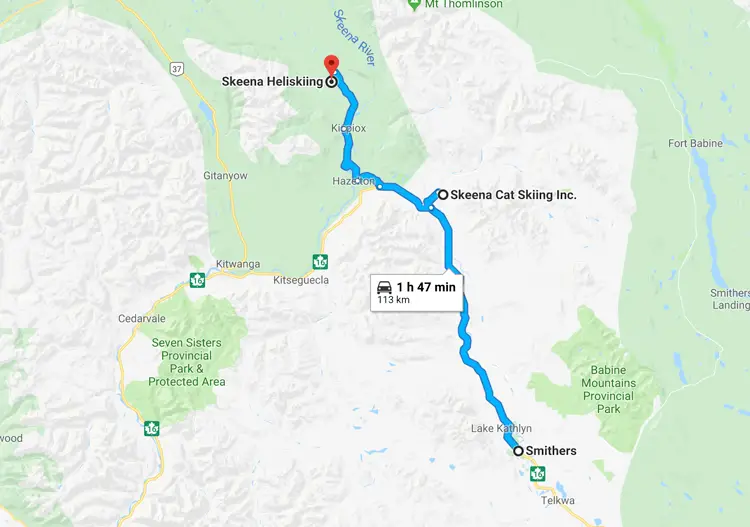 Northern BC Skiing Northern Powder Highway