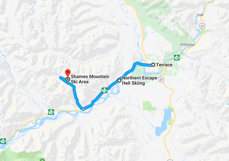 Northern BC Skiing Northern Powder Highway