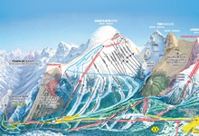 Sunshine Goats Eye Mountain Ski Trail Map