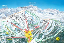 Sunshine Mt Standish Ski Trail Map