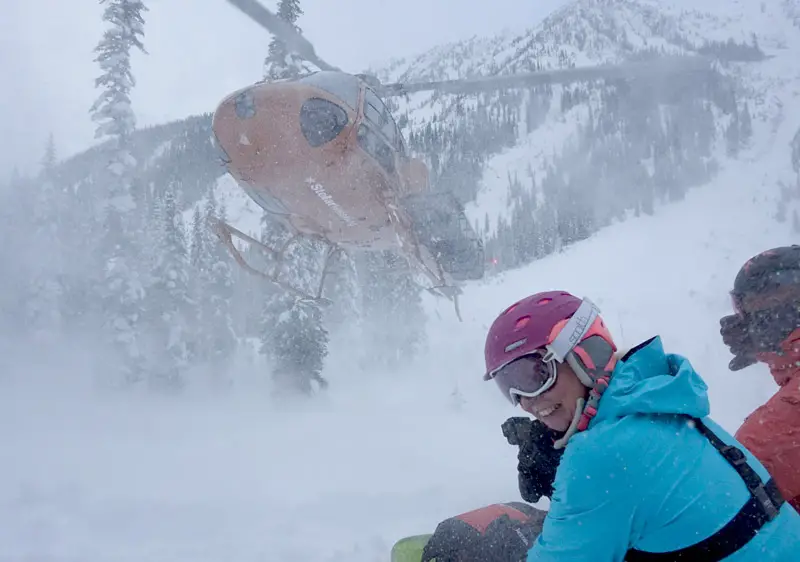 Stellar Heliskiing located in Kaslo (about 1 hour north of Nelson)