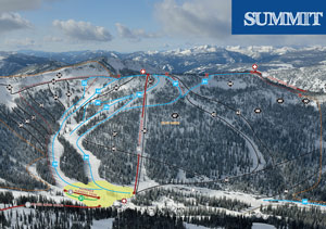Whitewater Summit Trail Map