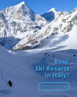 best italy italian ski resorts