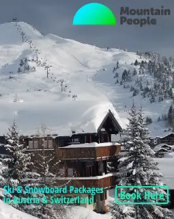 Mountain People Ski Holiday Packages Austria & Switzerland Swiss Alps Snowboard Europe Austrian Alps