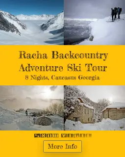 Racha Backcountry Ski Tour Georgia Snow Vigil