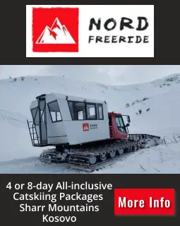 Nord Freeride Cat Skiing Packages Europe Kosovo