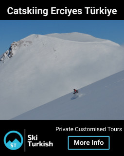 Cat Skiing Ericyes Ski Turkish Türkiye Private customised tours