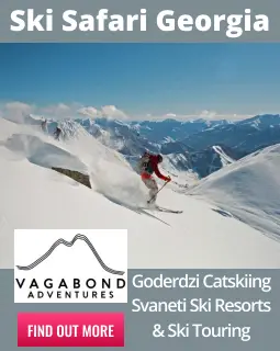 Ski Safari Goderdzi Svaneti Cat skiing Georgia Vagabond Adventures