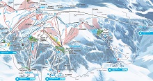 Grandvalira West Trail Map