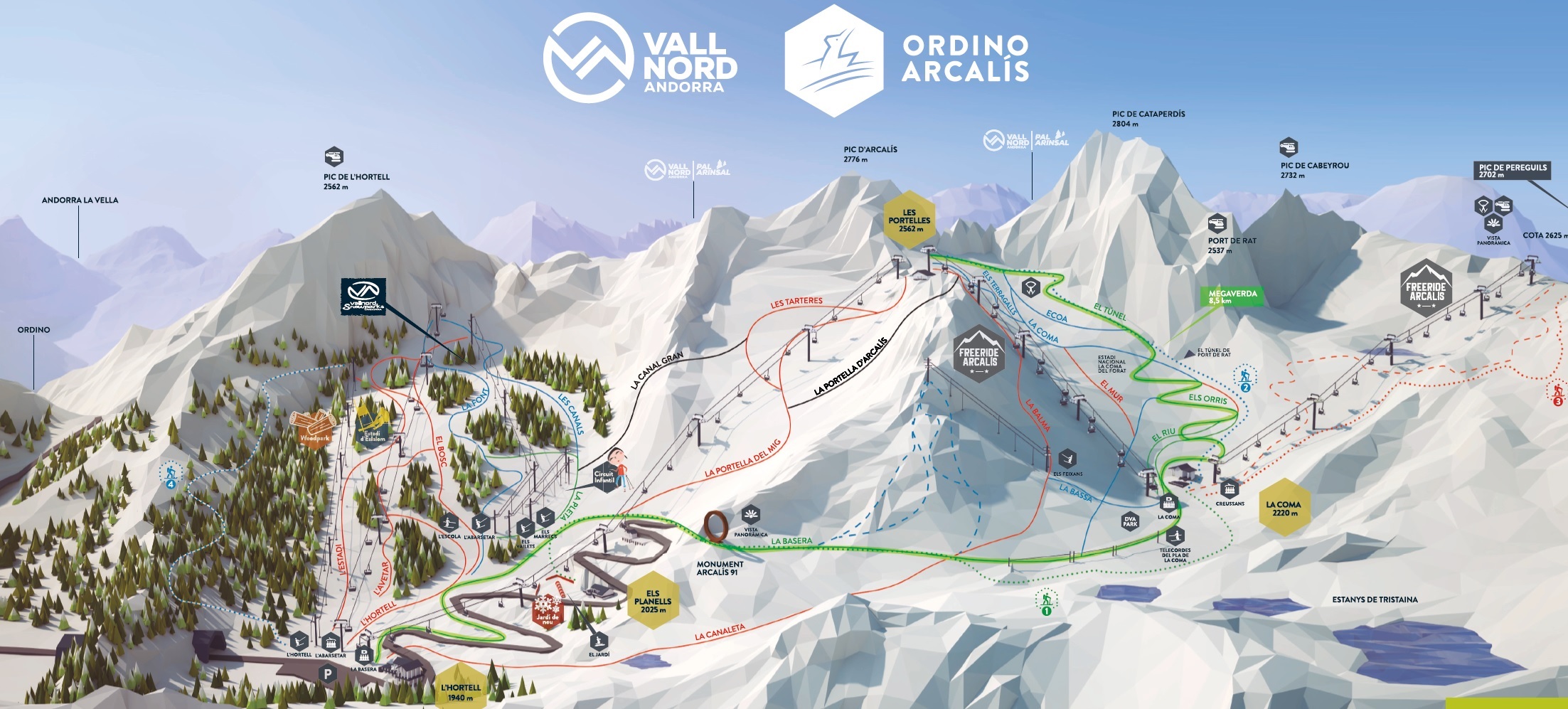 Andorra Ski Resorts Info Guide Andorran Skiing & Snowboarding