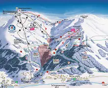 Diedamskopf Ski Trail Map