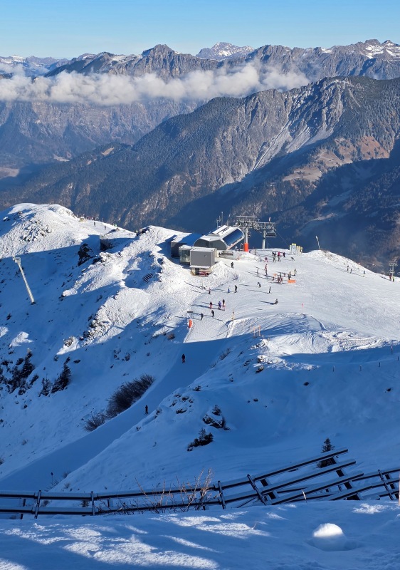Hüttenkopf 6-seater chairlift at Golm