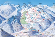 Golm Ski Trail Map