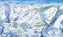 Grossglockner Heiligenblut Ski Trail Map
