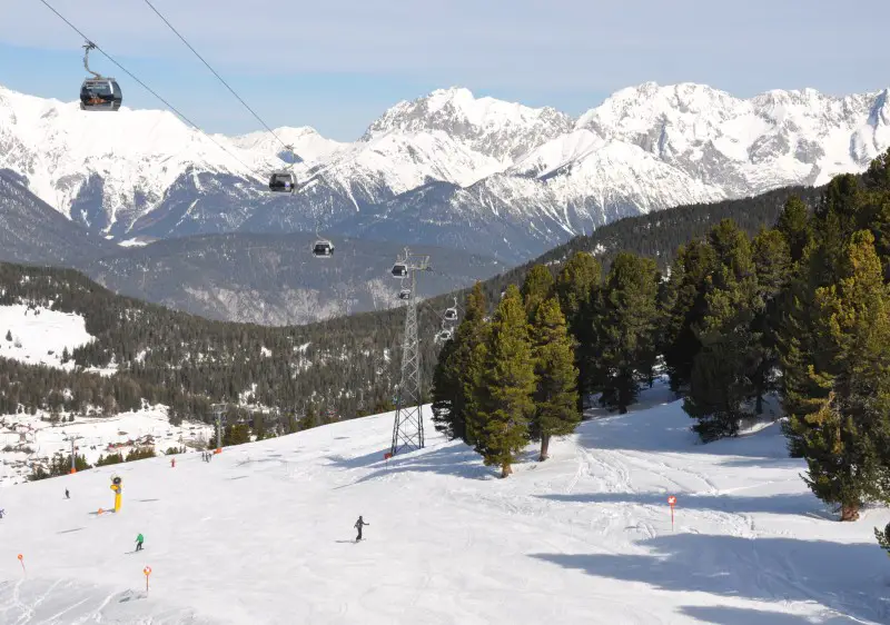 Hochoetz ski resort Austria