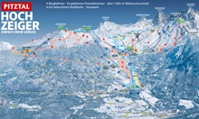 Hochzeiger Ski Trail Map