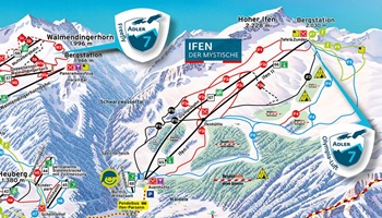 Ifen Ski Trail Map