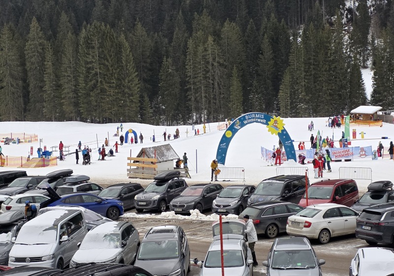 Kids & novice zone at Ifen base