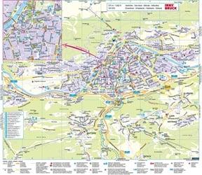 Innsbruck City Map
