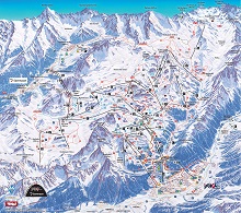 Ischgl Samnaun ski trail map