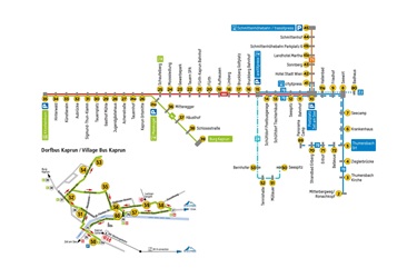 Free Ski Bus Route Map