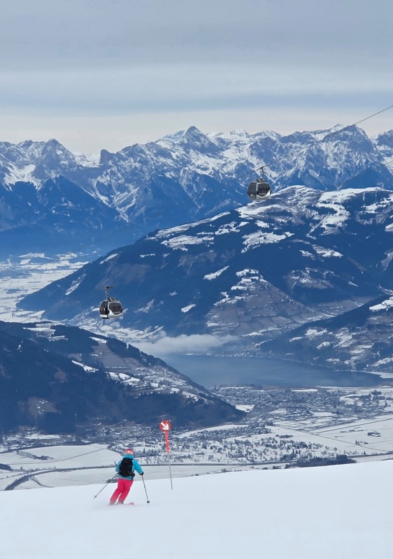 High above Zell am See!!