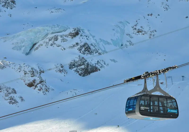 Kaunertal Glacier ski resort, Austria
