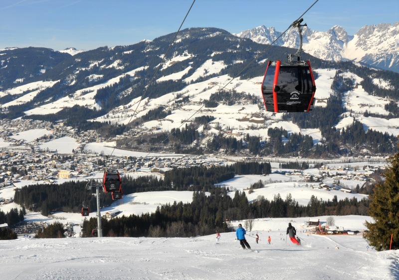 Skiing KitzbuehelKirchberg Kitzbϋhel Ski Lifts, Terrain, Maps