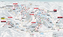 Kitzbühel Ski Trail & Piste Map