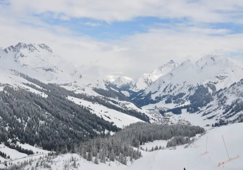 Lech am Arleberg nestles in the upper Lechtal surrounded by splendid peaks
