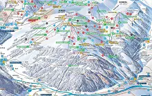  Penken Ski Trail Map 