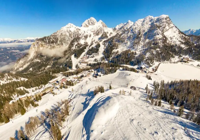 Nassfeld ski resort, Austria